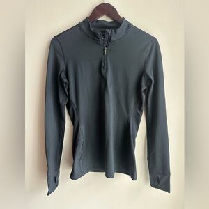 Black Under Armour Long Sleeve Quarter-Zip Top